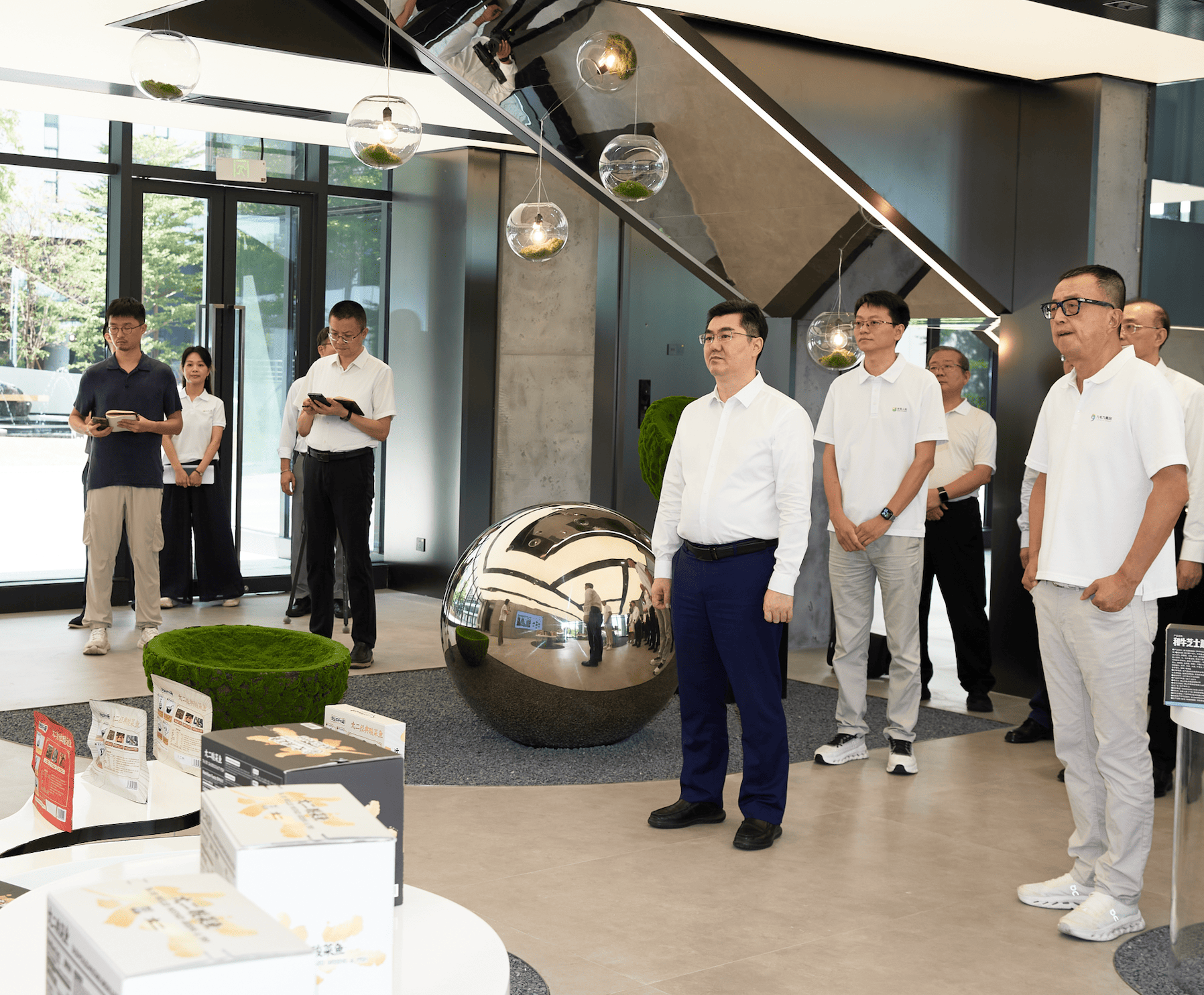 孙志洋市长调研爱游戏爱游戏首页网站网站-爱游戏（中国）
集团全国供应链中心基地